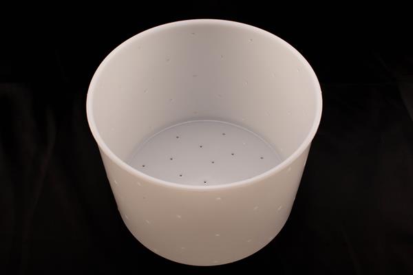 Cheese mould with lid and base for hard cheese – Ø 20 cm, height 15 cm