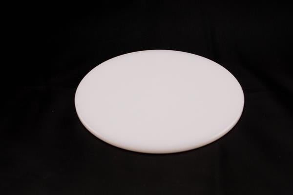 Osteform med bunn og lokk til brie, andre muggoster og mindre faste oster. D: 14,5 cm. H: 14 cm