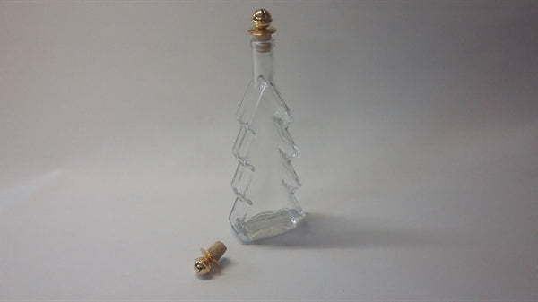 Konisk korkpropp med forgylt bjelle. Bunn; dia. 18 mm, Topp; dia. 21 mm, 2 stk.