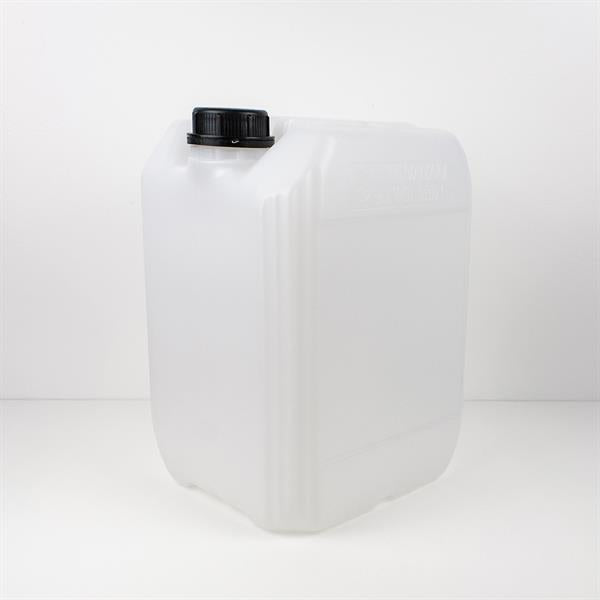 Plastdunk 10 liter – kraftig, stabelbar og frostsikker HDPE-dunk med sort prop