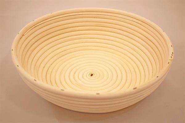 Proving basket for bread, round, medium