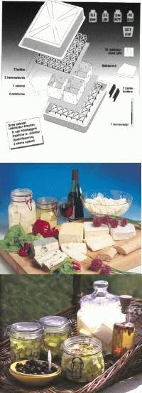 Complete Home Cheesemaking Kit. Make your own cheese