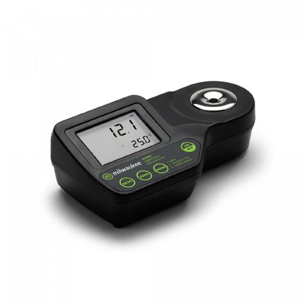 Digital refractometer, 0-230 OE and 0-50% Brix with ATC
