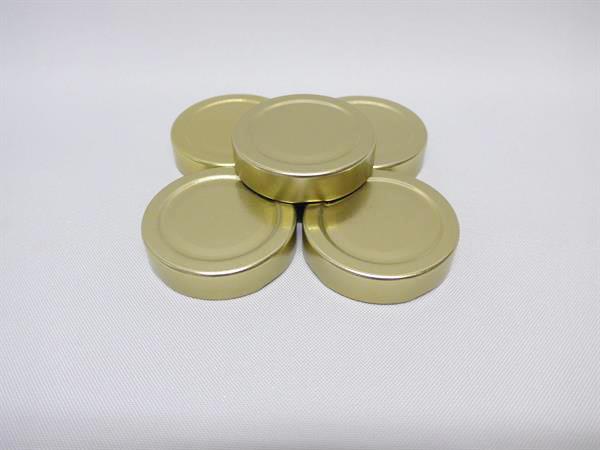 Ekstra skruelåg (høje) til glas og flasker, indre diameter 58 mm, 5 stk