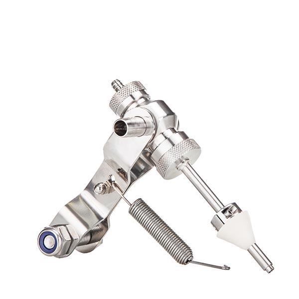 Tappeaggregat for miniflasker, ekstrautstyr til påfyllingsmaskin, påfyllingstemperatur opptil 90 grader C, Enolmatic, varenummer 3222a