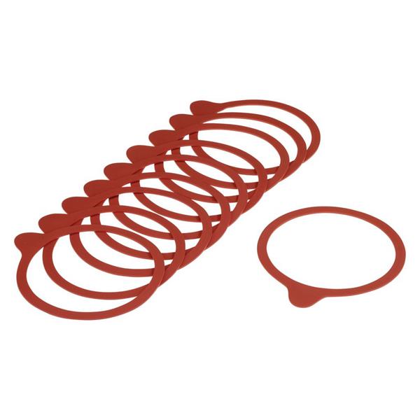 Rubber rings / seals for preserving jars, Weck, 112 x 128 mm, 10 pcs