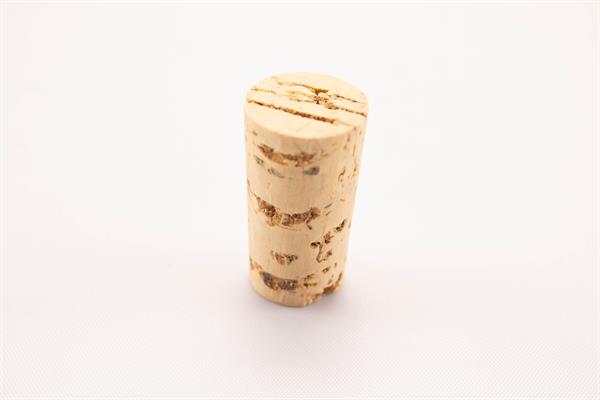 Korkprop konisk 15/18 mm – naturkork til flasker, 5 stk