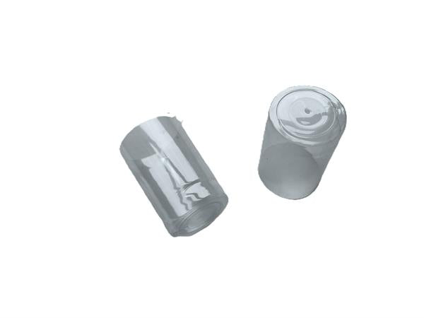 Krympehætter 50 mm – gennemsigtig, blank, 100 stk.
