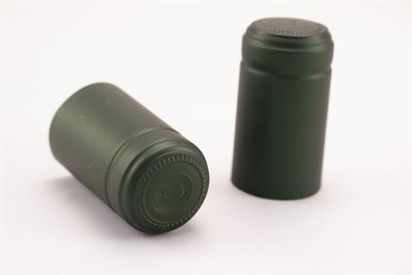 Krympehætter - grøn. 54 mm høj