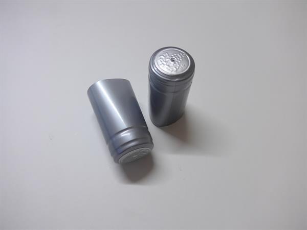 Krympehætter - sølvfarvede. 54 mm høj