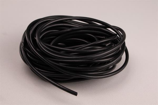 Tree tie, 4 mm black rubber tubing, 10 m