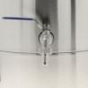 Brewing kettle 30 litres – electric preserving boiler in stainless steel with thermostat and tap, Brewferm