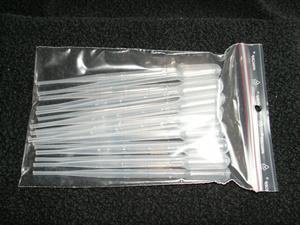 Plastpipetter til dosering 2 ml – gradering 0,25–1 ml (20 stk.)