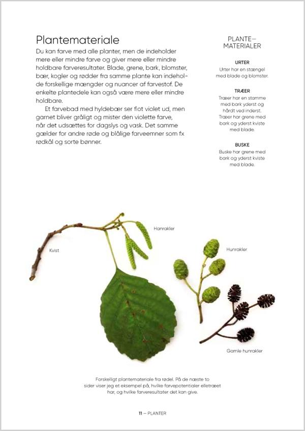 Plantefarver (dansk bok) – guide til plantefarging og farging av garn (Sofie Meedom)