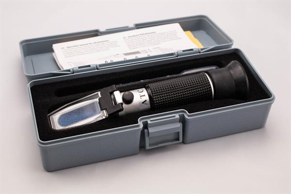 Brix-refraktometer med ATC – 0–32 % Brix og 1.000–1.130 SG