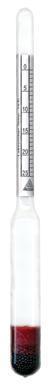 Saltlagemåler / Saltlage-hydrometer, 0-25%