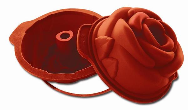 Savarinform / Sandkageform formet som en rose, 1 stk