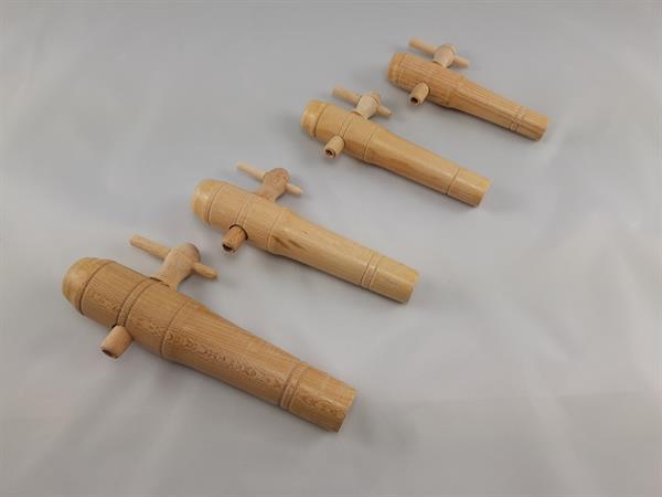 Tappekran i tre, dia. 26/31 mm, 20–50-liters tønne, alternativ 2