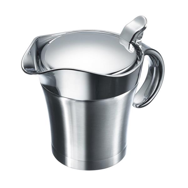 Termosauskanne / sauskanne med lokk, rustfritt stål, 0,5 liter, 1 stk.