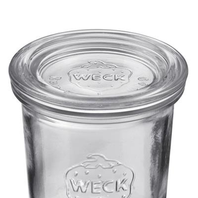 Weck jar with glass lid, conical, dia. 60 mm, 140 ml