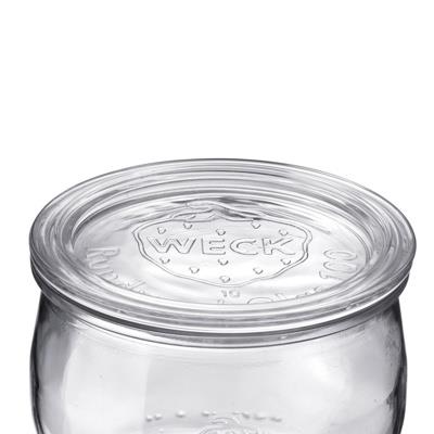 Weck-glass med glasslokk, tulipanformet, dia. 100 mm, 500 ml
