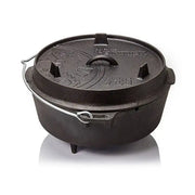 Dutch oven / cast-iron pot for campfire and barbecue – Petromax FT6, 6.1 litres