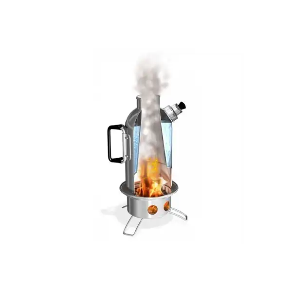 Fire Kettle / bålkjele med innvendig brennkammer – Petromax, 1,5 liter